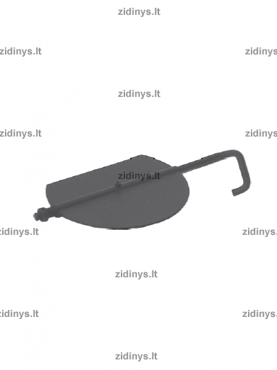Dūmtraukio sklendės rinkinys DARCO Ø150 mm Dūmtraukio sklendės rinkinys DARCO Ø150 mm