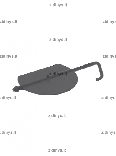 Dūmtraukio sklendės rinkinys DARCO Ø160 mm