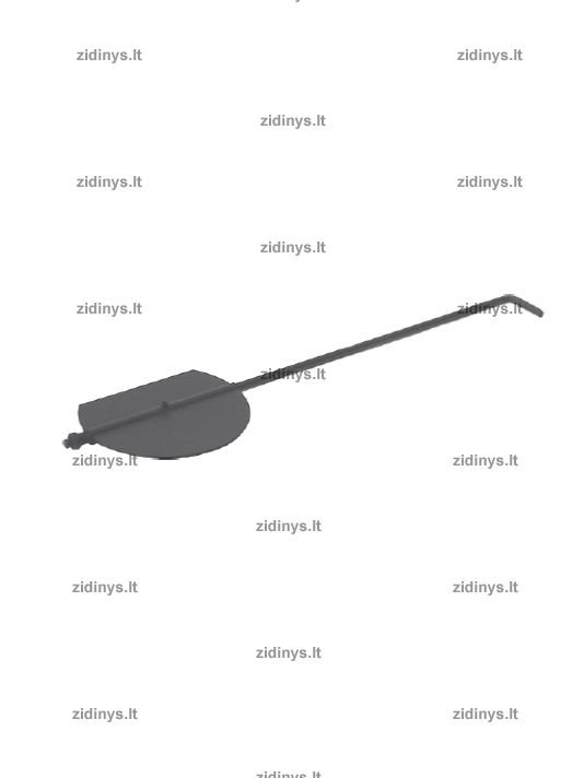 Dūmtraukio sklendės rinkinys DARCO Ø180 mm Dūmtraukio sklendės rinkinys DARCO Ø180 mm