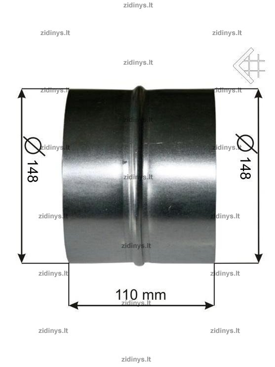 Ortakių sujungimas KRATKI Z 150 1