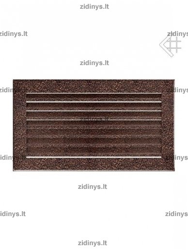 Židinio grotelės 17 x 30 Fresh juodai varinės Židinio grotelės 17 x 30 Fresh juodai varinės