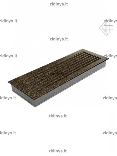 Židinio grotelės 17 x 49 Fresh juodai auksinės 1 Židinio grotelės 17 x 49 Fresh juodai auksinės 1