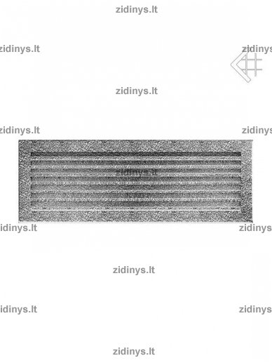 Židinio grotelės 17 x 49 Fresh juodai sidabrinės Židinio grotelės 17 x 49 Fresh juodai sidabrinės