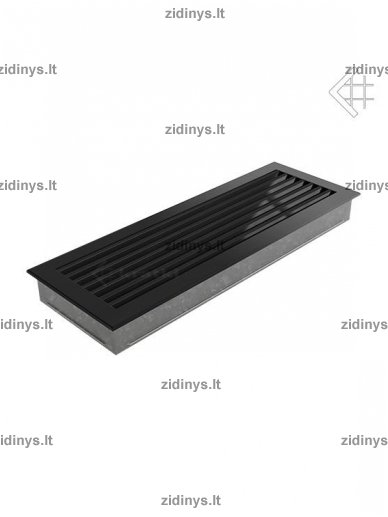 Židinio grotelės 17 x 49 Fresh juodos 1 Židinio grotelės 17 x 49 Fresh juodos 1