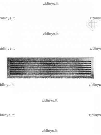 Židinio grotelės 17 x 70 Fresh juodai sidabrinės Židinio grotelės 17 x 70 Fresh juodai sidabrinės