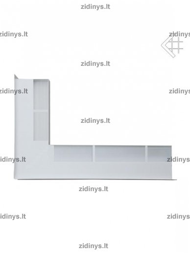 Židinio grotelės LUFT/NP/90/B 1 Židinio grotelės LUFT/NP/90/B 1
