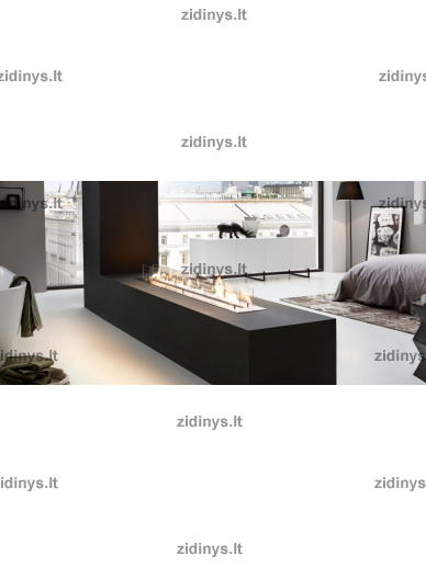 Biožidinys Spartherm Quadra Inside I SL, juoda spalva 1 Biožidinys Spartherm Quadra Inside I SL, juoda spalva 1
