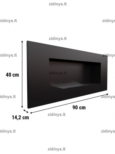 Biožidinys KRATKI Delta 2 /Juodas 3 Biožidinys KRATKI Delta 2 /Juodas 3