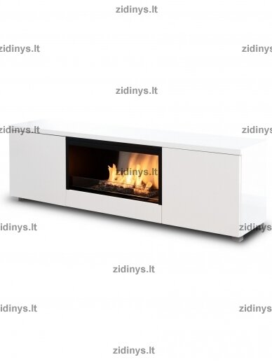 Biožidinys PLANIKA Pure Flame TV Box baltas Biožidinys PLANIKA Pure Flame TV Box baltas
