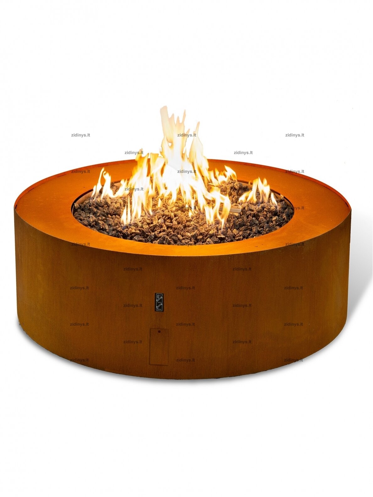 Dujinis lauko židinys Planika Galio Star Corten Automatic
