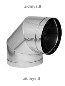 Dūmtraukio Alkune DARCO GAS Ø130/200 /90˚ Dūmtraukio Alkune DARCO GAS Ø130/200 /90˚