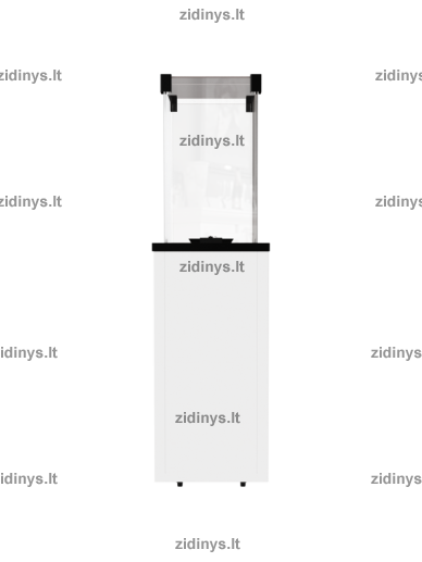 Dujinis lauko židinys KRATKI PATIO LIGHT baltas 1