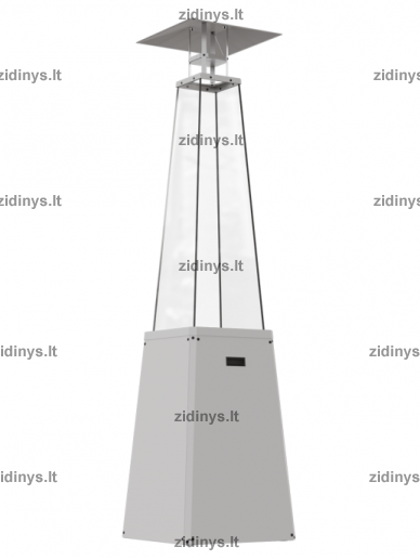 Dujinis lauko židinys KRATKI Umbrella BS baltas 2 Dujinis lauko židinys KRATKI Umbrella BS baltas 2