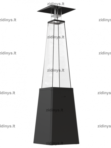 Dujinis lauko židinys KRATKI Umbrella BS juodas 2 Dujinis lauko židinys KRATKI Umbrella BS juodas 2