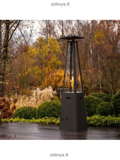 Dujinis lauko židinys KRATKI Umbrella juodas 5 Dujinis lauko židinys KRATKI Umbrella juodas 5