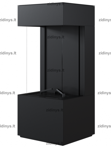 Dujinis židinys KRATKI Leo 45/68 L/P HOME EASY BOX juodas 3 Dujinis židinys KRATKI Leo 45/68 L/P HOME EASY BOX juodas 3