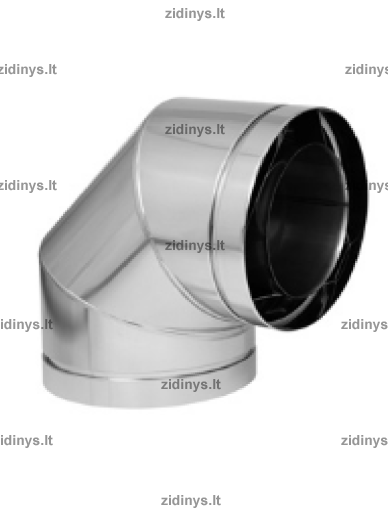 Dūmtraukio Alkune DARCO GAS Ø130/200 /90˚ Dūmtraukio Alkune DARCO GAS Ø130/200 /90˚