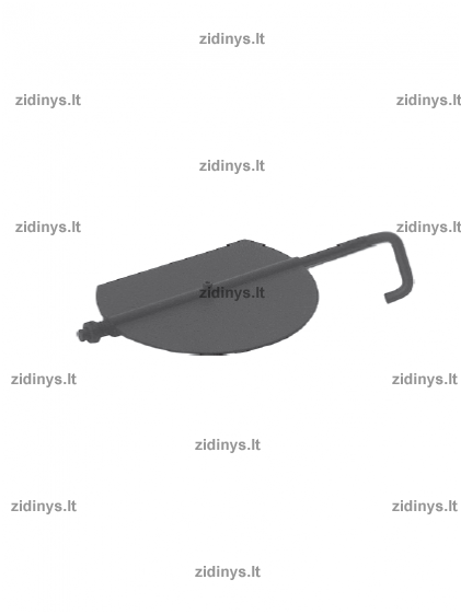 Dūmtraukio sklendės rinkinys DARCO Ø120 mm Dūmtraukio sklendės rinkinys DARCO Ø120 mm