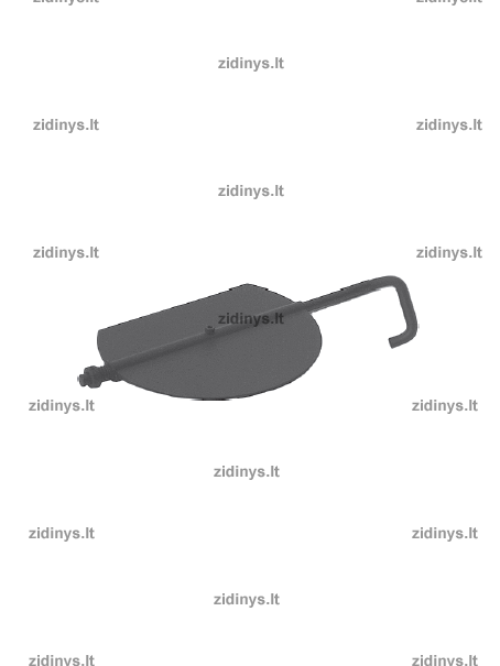 Dūmtraukio sklendės rinkinys DARCO Ø130 mm Dūmtraukio sklendės rinkinys DARCO Ø130 mm