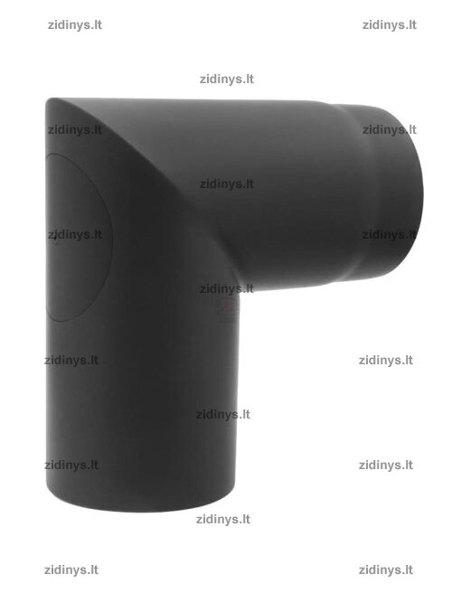 Dūmtraukio alkūnė DARCO Ø150 /90˚ standi stati be pravalos