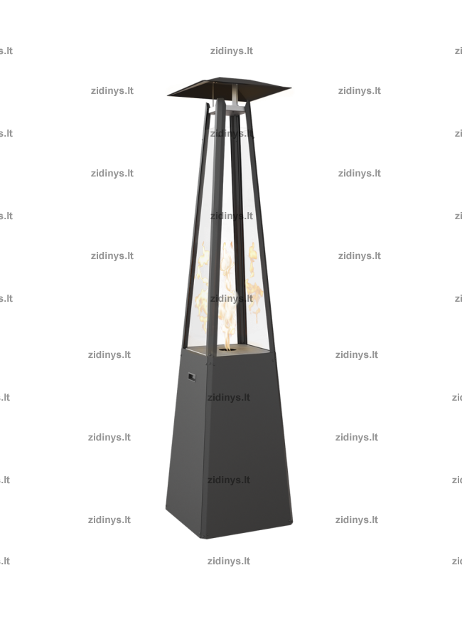 Dujinis lauko židinys KRATKI Umbrella juodas Dujinis lauko židinys KRATKI Umbrella juodas