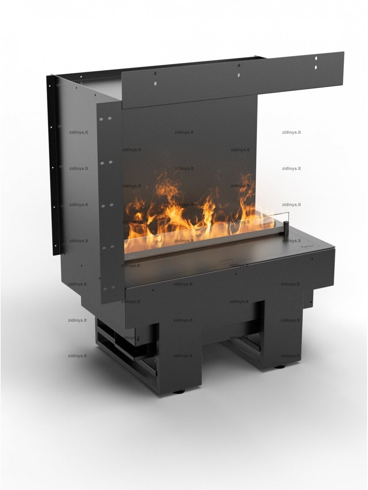 Elektrinio židinio kasetė Planika Cool Flame 500 Pro Fireplace 3