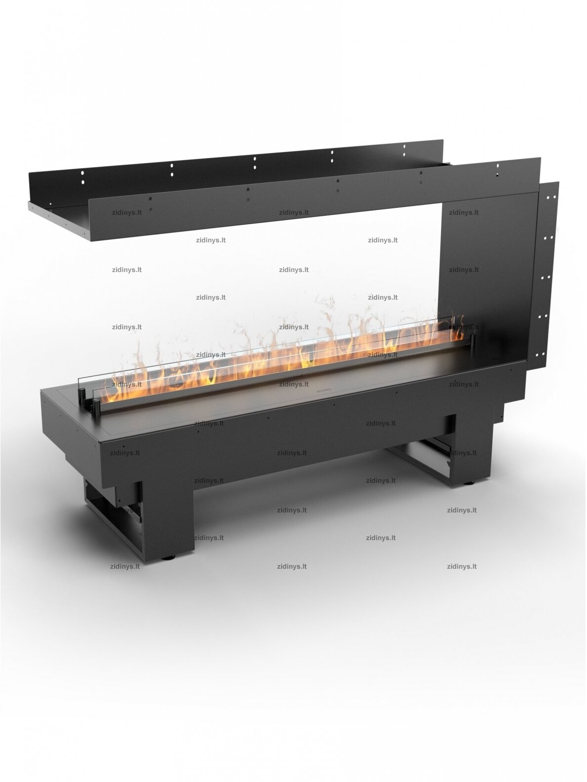 Elektrinio židinio kasetė Planika Cool Flame 1000 See-through Fireplace 1 Elektrinio židinio kasetė Planika Cool Flame 1000 See-through Fireplace 1
