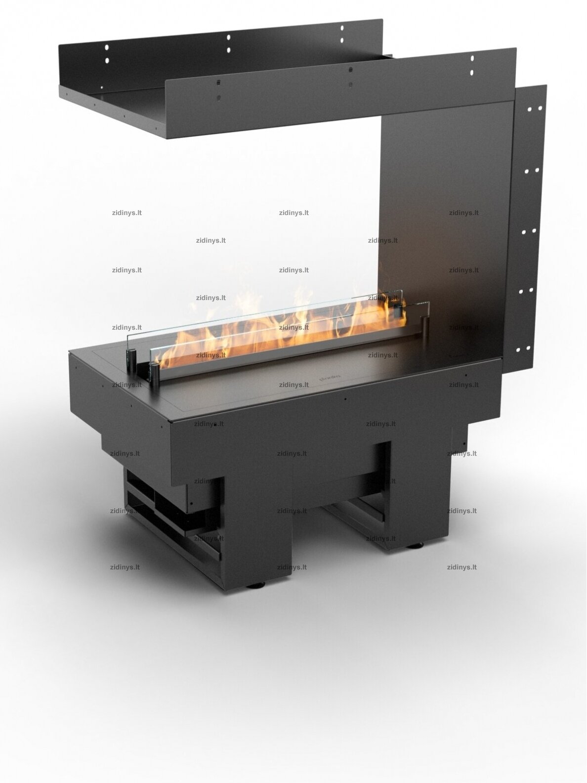 Elektrinio židinio kasetė Planika Cool Flame 500 Pro See-through Fireplace 2 Elektrinio židinio kasetė Planika Cool Flame 500 Pro See-through Fireplace 2