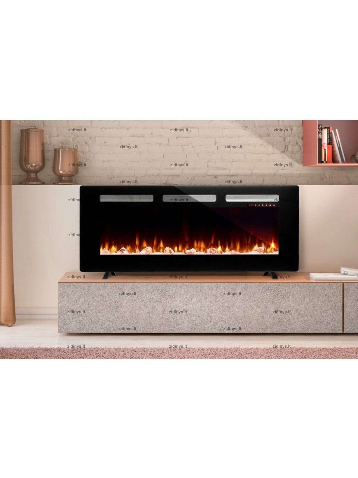 Elektrinis židinys DIMPLEX Sierra 60" 2 Elektrinis židinys DIMPLEX Sierra 60" 2