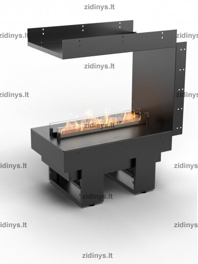 Elektrinio židinio kasetė Planika Cool Flame 500 See-through Fireplace 1 Elektrinio židinio kasetė Planika Cool Flame 500 See-through Fireplace 1