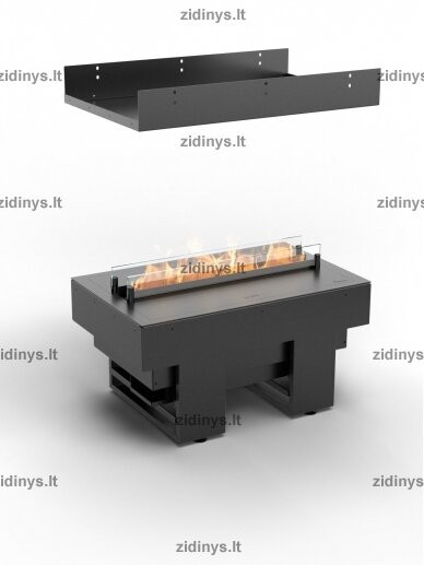 Elektrinio židinio kasetė Planika Cool Flame 500 Pro See-through Fireplace 1 Elektrinio židinio kasetė Planika Cool Flame 500 Pro See-through Fireplace 1