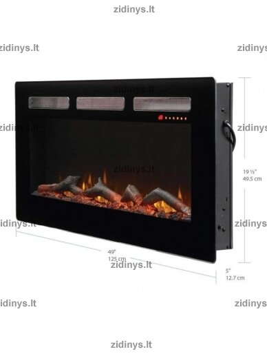 Elektrinis židinys DIMPLEX Sierra 48" 1 Elektrinis židinys DIMPLEX Sierra 48" 1