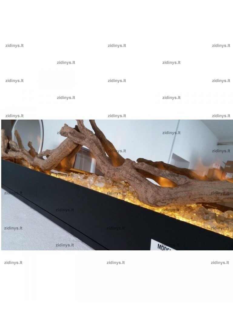 Elektrinių židinių DIMPLEX dekoratyvinių malkų rinkinys Riverrock 74" 4 Elektrinių židinių DIMPLEX dekoratyvinių malkų rinkinys Riverrock 74" 4