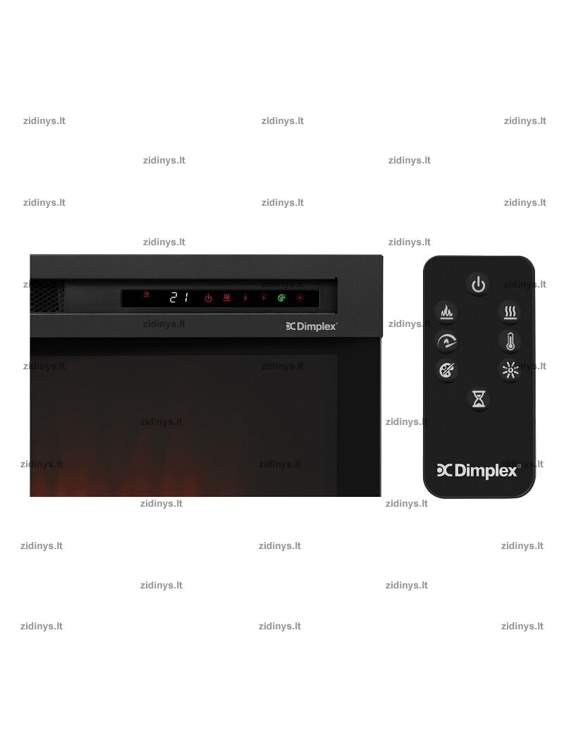 Elektrinio židinio kasetė DIMPLEX Firebox 23" XHD LED 3 Elektrinio židinio kasetė DIMPLEX Firebox 23" XHD LED 3