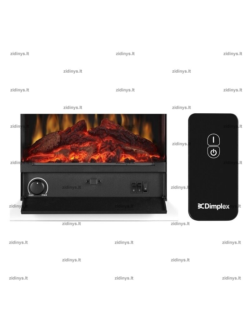 Elektrinis židinys DIMPLEX optiflame Bellini Juodas 3