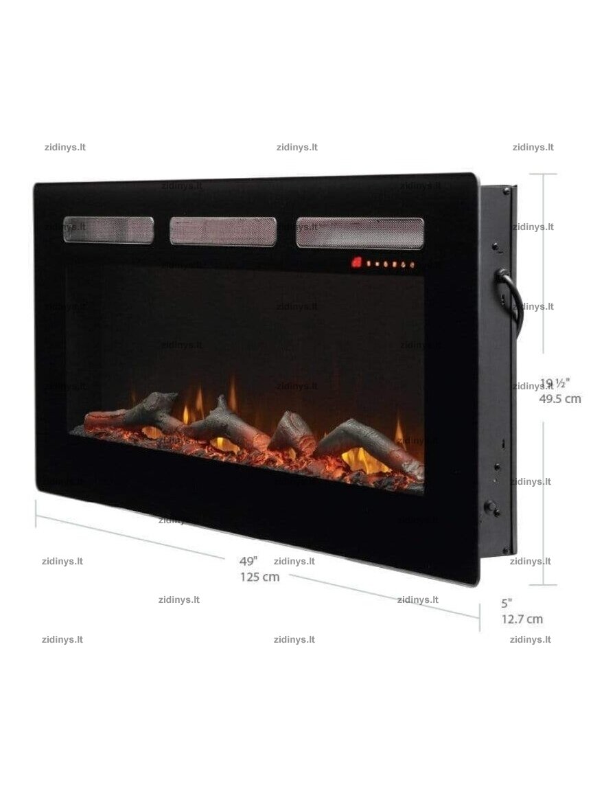 Elektrinis židinys DIMPLEX Sierra 48" 1 Elektrinis židinys DIMPLEX Sierra 48" 1