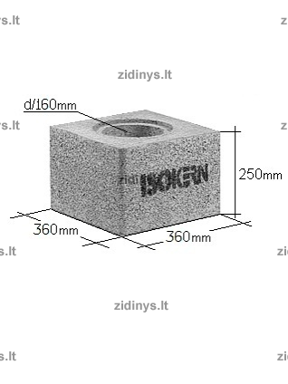 Kaminas SHIEDEL Isokern NEM 160 5 Kaminas SHIEDEL Isokern NEM 160 5