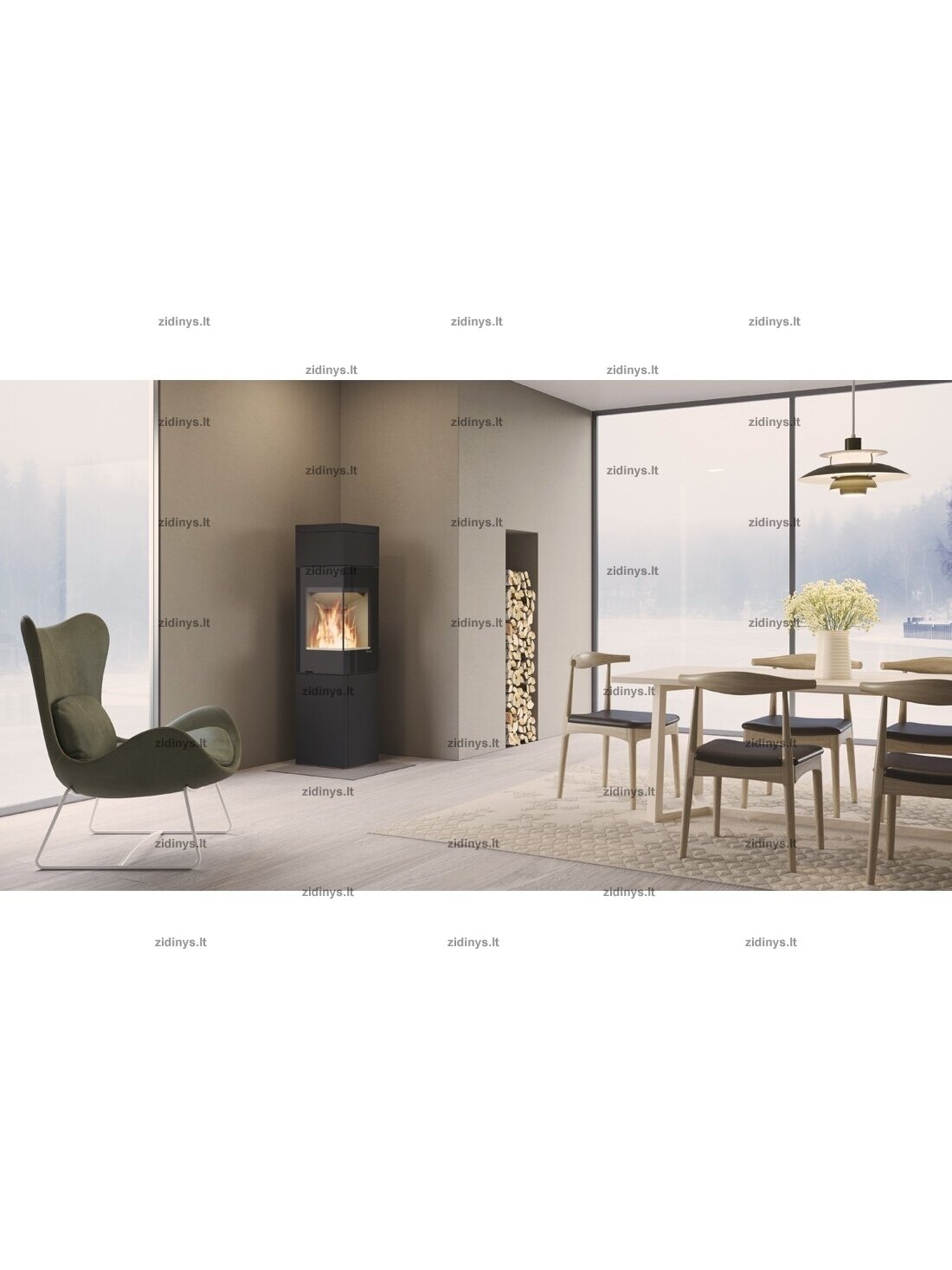 Krosnelė NORDPEIS Quadro 3 Exclusive 3