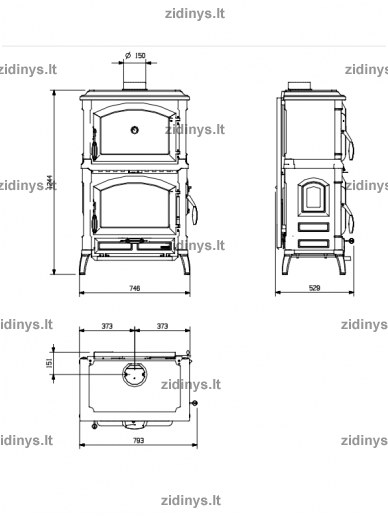 Krosnelė NORDICA Isotta Forno Evo 5