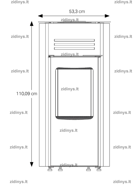 Krosnelė ADURO P1-4 2 Krosnelė ADURO P1-4 2