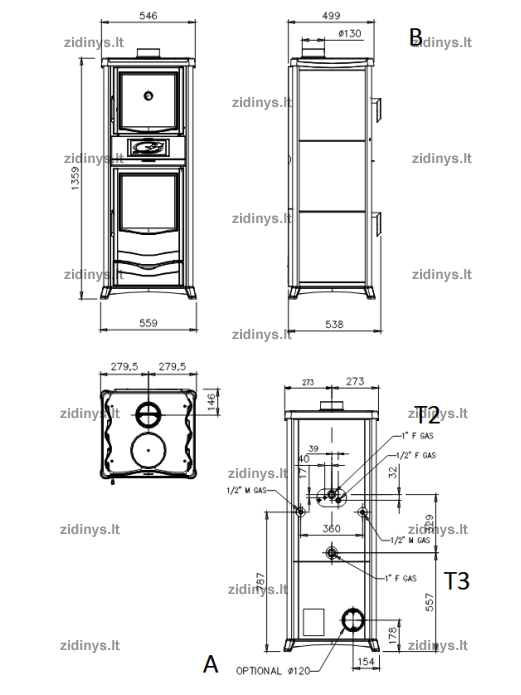 Krosnelė Nordica TermoRossella plus Forno D.S.A. 6 Krosnelė Nordica TermoRossella plus Forno D.S.A. 6