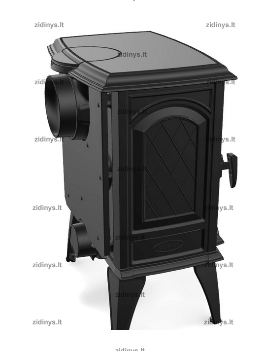 Krosnelė DOVRE 540W 2