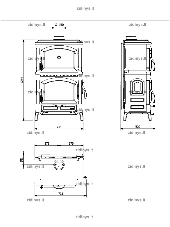 Krosnelė NORDICA Isotta Forno Evo 5