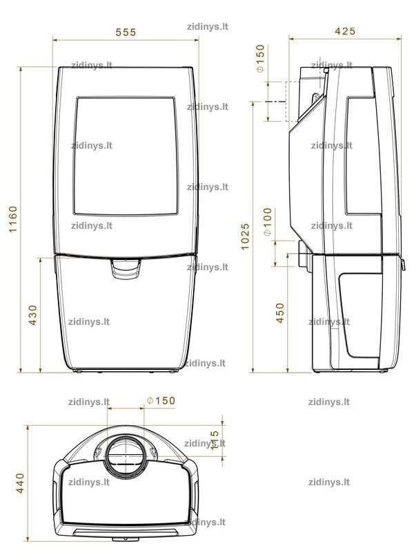 Krosnelė DOVRE Sense 403 3 Krosnelė DOVRE Sense 403 3