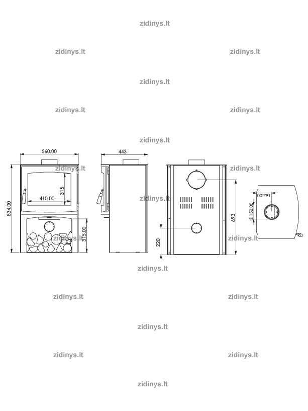 Krosnelė Acaminetti Panorama RS 21 1