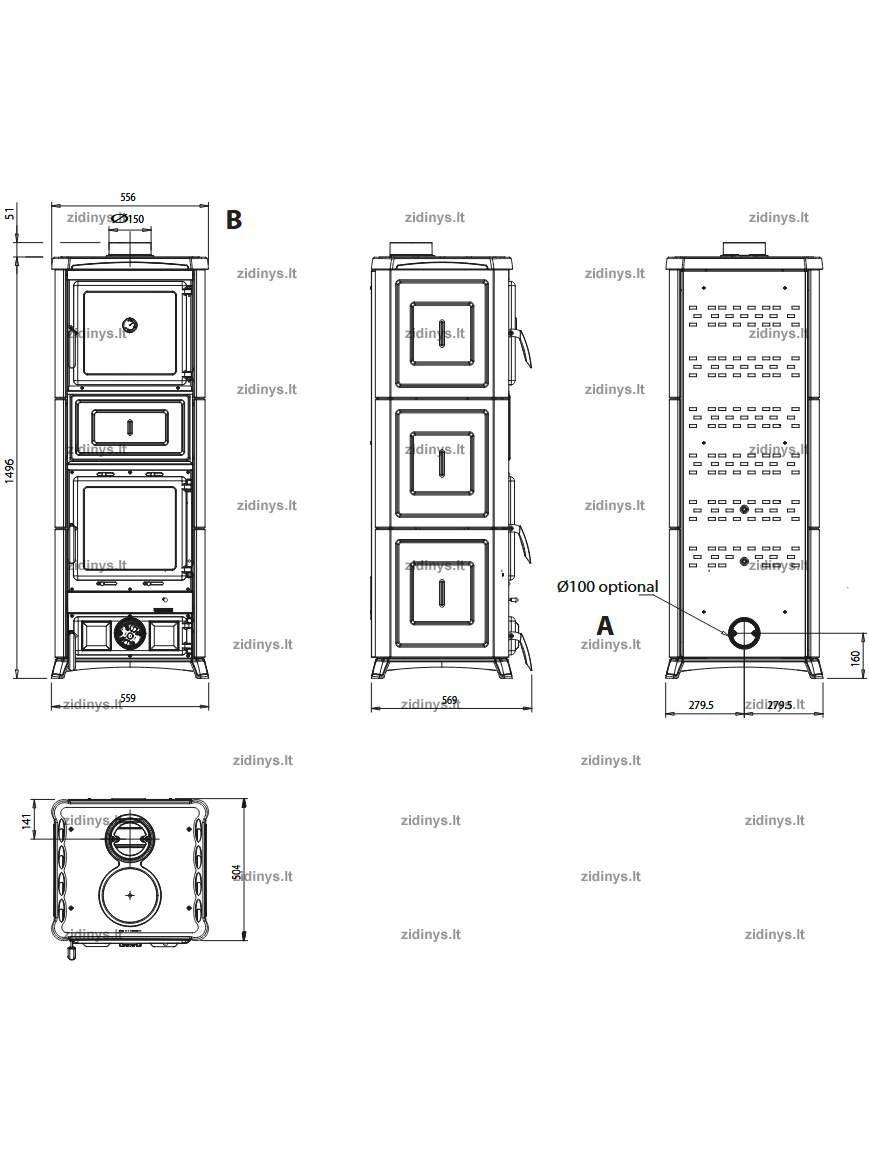 Krosnelė NORDICA Nova Forno 2
