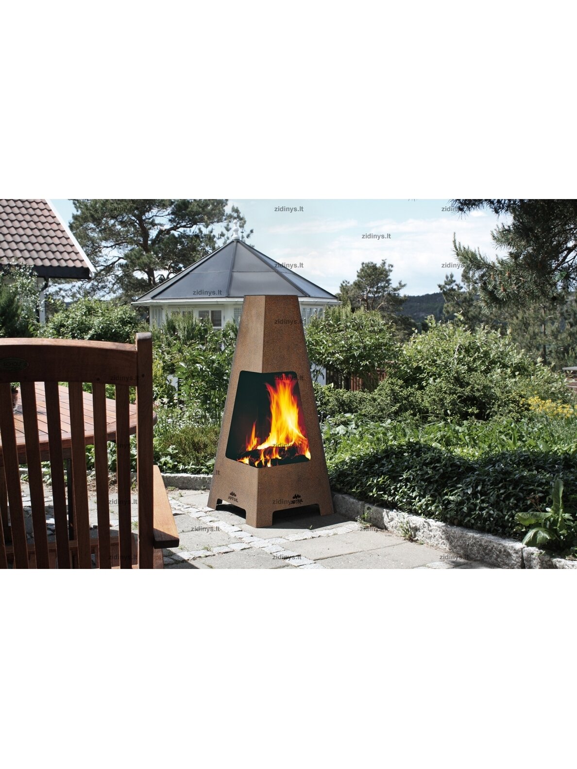 Lauko židinys Jotul Terrazza 2 Lauko židinys Jotul Terrazza 2