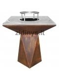 Lauko kepimo grilis Artiss G1 corten 3 Lauko kepimo grilis Artiss G1 corten 3