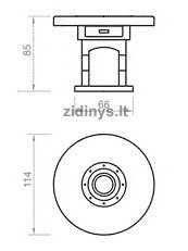 Lauko židinys - grilis BARBECUES Table SN/GB/CL 1