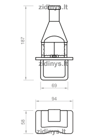Lauko židinys - grilis BARBECUES Spring BT/JL/GB 1 Lauko židinys - grilis BARBECUES Spring BT/JL/GB 1